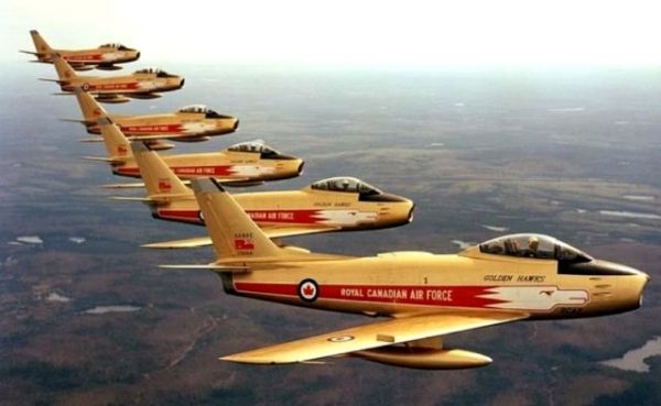 RCAF acrobatique Golden Hawks3