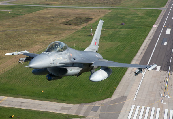 General Dynamics F-16A Fighting Falcon.