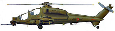 Profil couleur du Agusta A-129 Mangusta