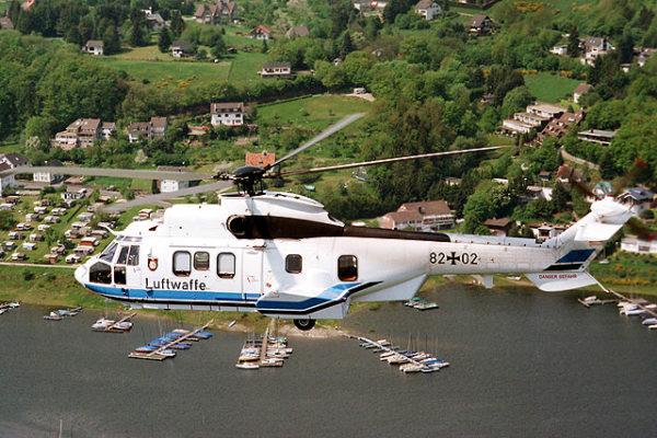 Eurocopter AS-532U3 Cougar.