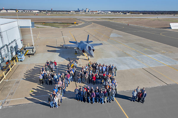 Le 45ème F-35 Lightning II.