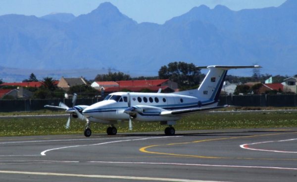 Beechcraft Super King Air 200.