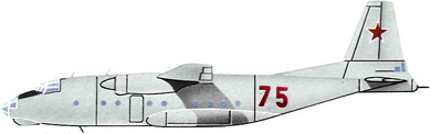 Profil couleur du Antonov An-8 ‘Camp’
