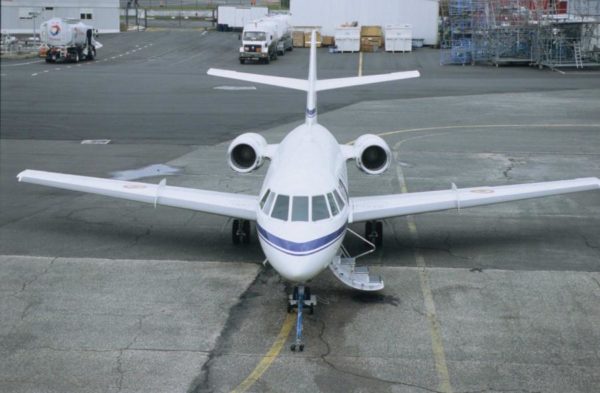 Dassault Falcon 20E.