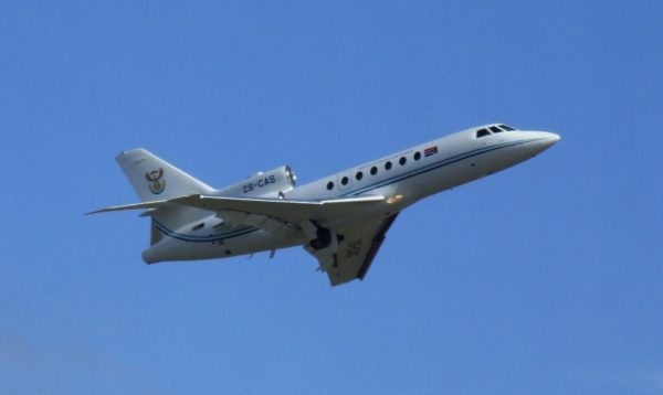 Dassault Falcon 50E.