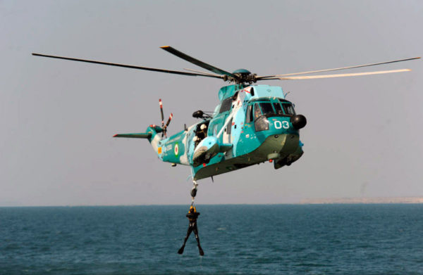 Chatoyante livrée que celle de la marine iranienne.