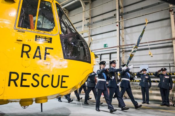 La RAF rend honneur à son vieux serviteur.