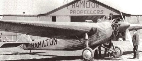 general mitchell airport Hamilton H-18 1