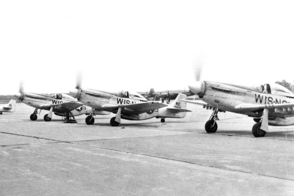 general mitchell airport milwaukee P-51