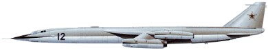 Profil couleur du Myasishchev M-50 ‘Bounder’