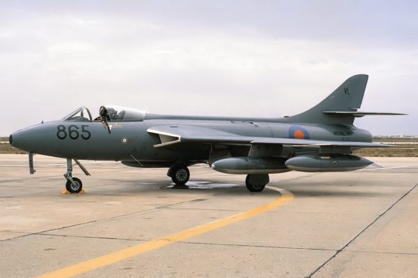 Hawker Hunter GA Mk-11 de la FRADU.