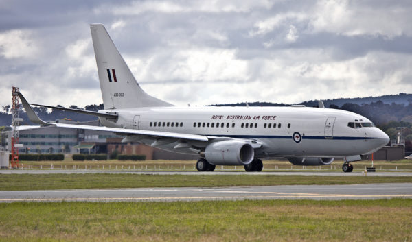 Boeing 737-700BBJ.