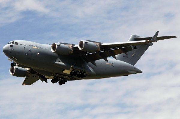 Boeing C-17A Globemaster III.