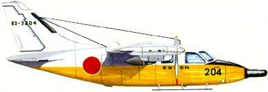 Profil couleur du Mitsubishi MU-2 / LR-1