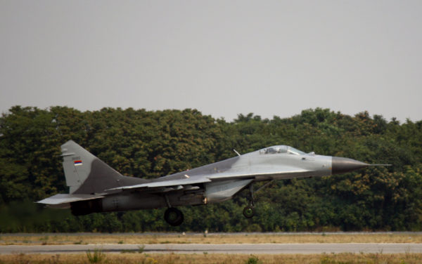 Mikoyan MiG-29.Serbie_Wikimédia