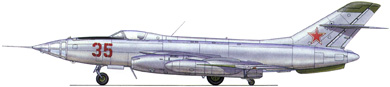 Profil couleur du Yakovlev Yak-27 ‘Mangrove’