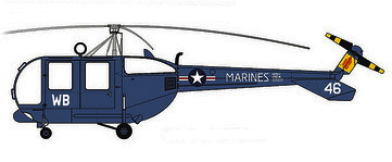 Profil couleur du Sikorsky HO5S