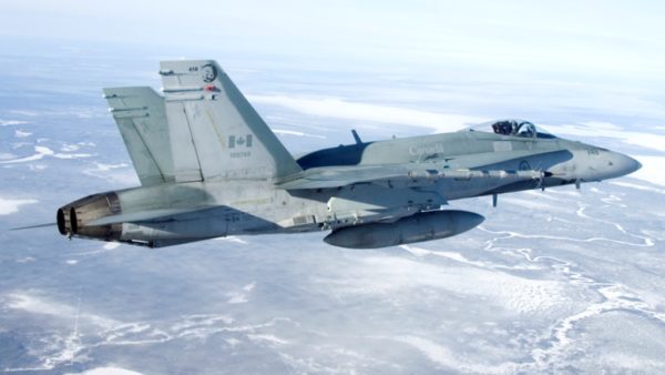 CF-18 from 410 Squadron