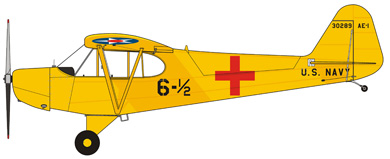 Profil couleur du Piper AE-1 / HE-1