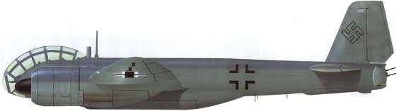 Profil couleur du Junkers Ju 388 Störtebeker