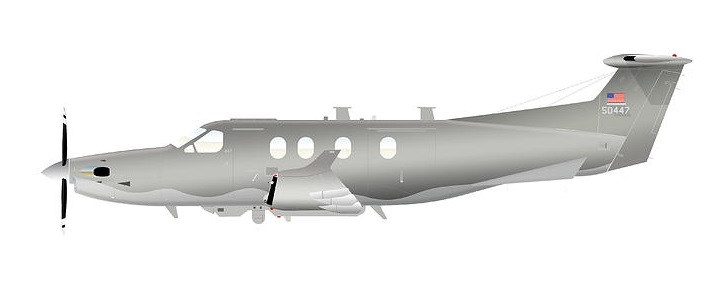 Profil couleur du Pilatus PC-12 Eagle