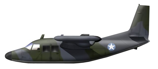 Profil couleur du Piaggio P.166