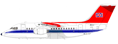 Profil couleur du BAe 146