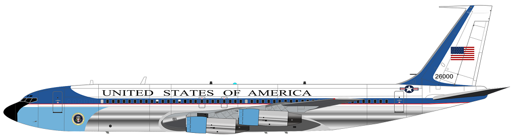 Profil couleur du Boeing C-137 Stratoliner