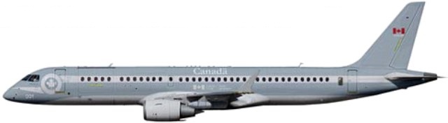 Profil couleur du Bombardier CSeries / Airbus Canada A220