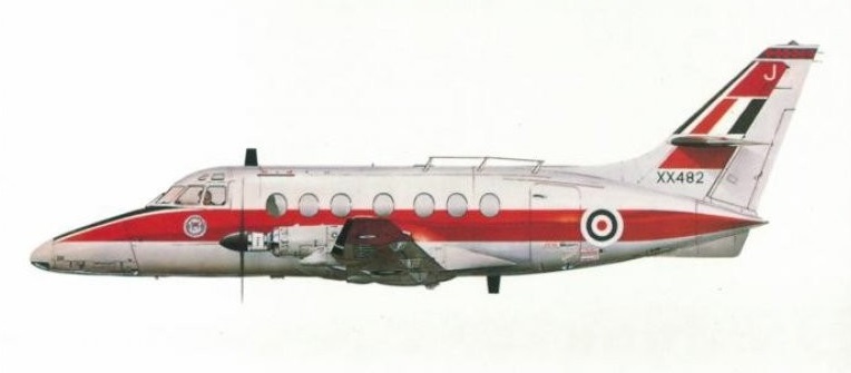 Profil couleur du BAe Jetstream