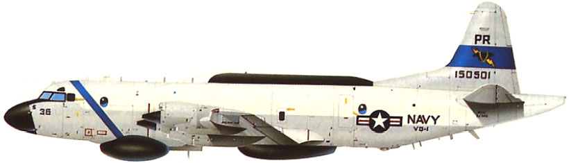 Profil couleur du Lockheed EP-3 Aries