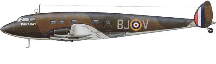 Profil couleur du De Havilland D.H.91 Albatross