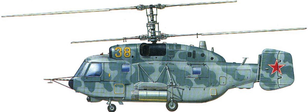 Profil couleur du Kamov Ka-29 ‘Helix-B’