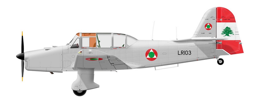 Profil couleur du Percival P-40 Prentice