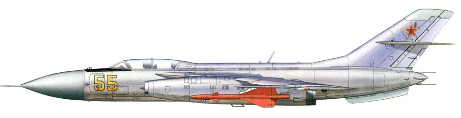 Profil couleur du Yakovlev Yak-28 ‘Firebar’