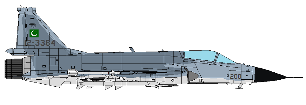 Profil couleur du Chengdu/PAC JF-17 Thunder