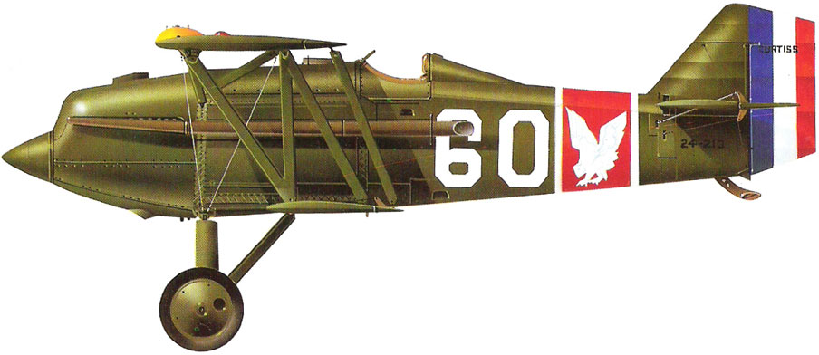 Profil couleur du Curtiss PW-8 Hawk
