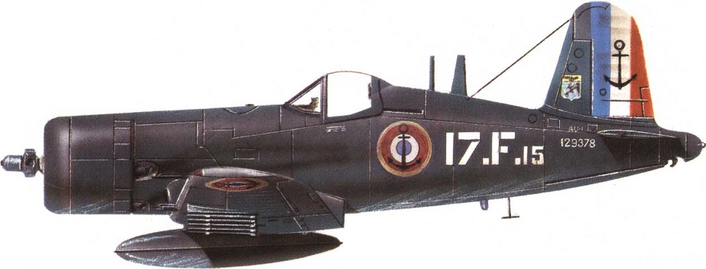 Profil couleur du Vought AU Corsair