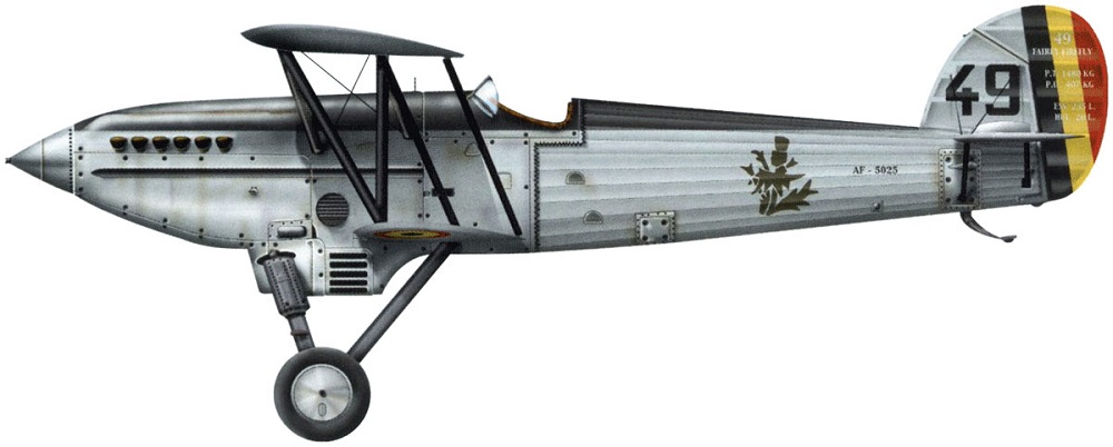 Profil couleur du Avions Fairey Firefly