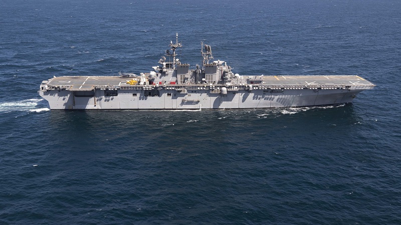 The US Navy will order a fourth America-class aircraft carrier.