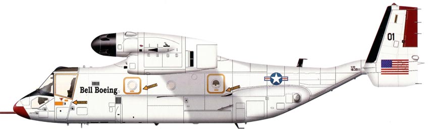 Profil couleur du Bell-Boeing V-22 Osprey