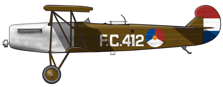 Profil couleur du Fokker C.IV