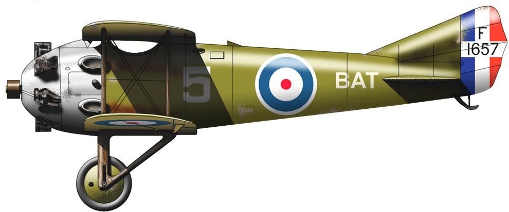 Profil couleur du BAT F.K.23 Bantam