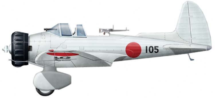 Profil couleur du Nakajima Ki-8