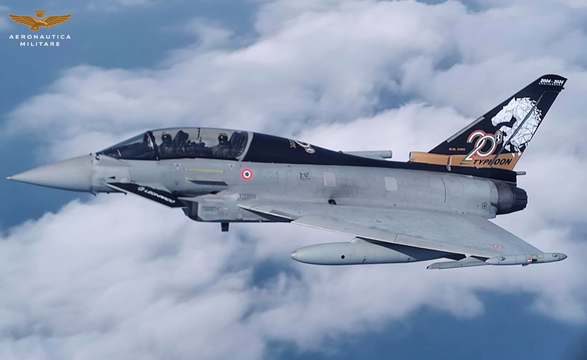 L Aeronautica Militare f te ses 20 ans sur Eurofighter EF 2000