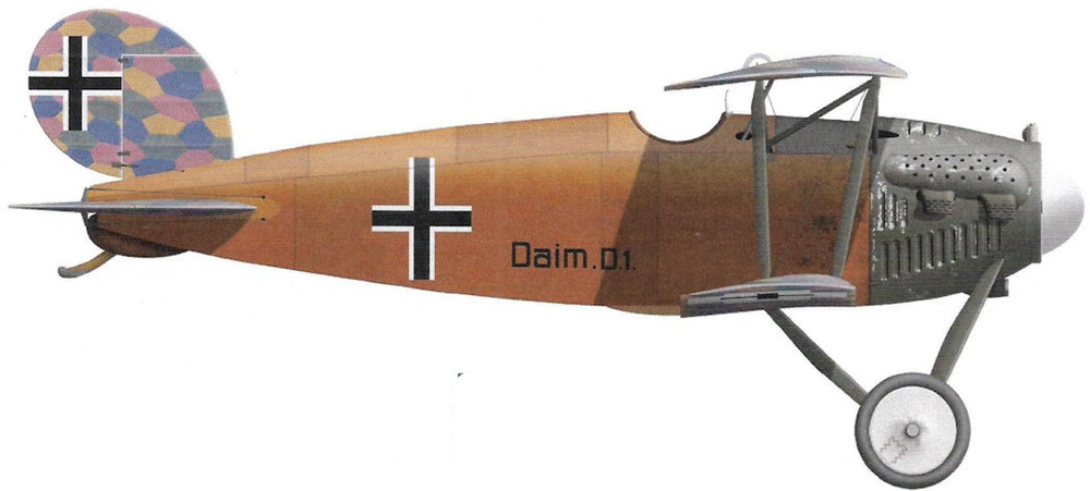 Profil couleur du Daimler D.I