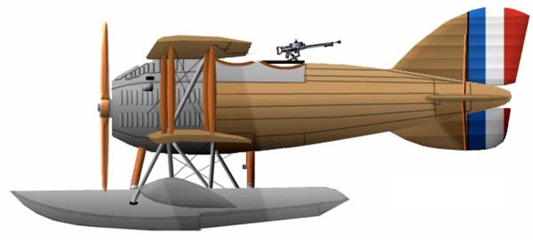 Profil couleur du Curtiss HA Dunkirk