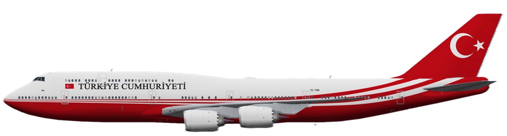 Profil couleur du Boeing 747