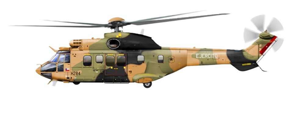 Profil couleur du Airbus Helicopters H215M