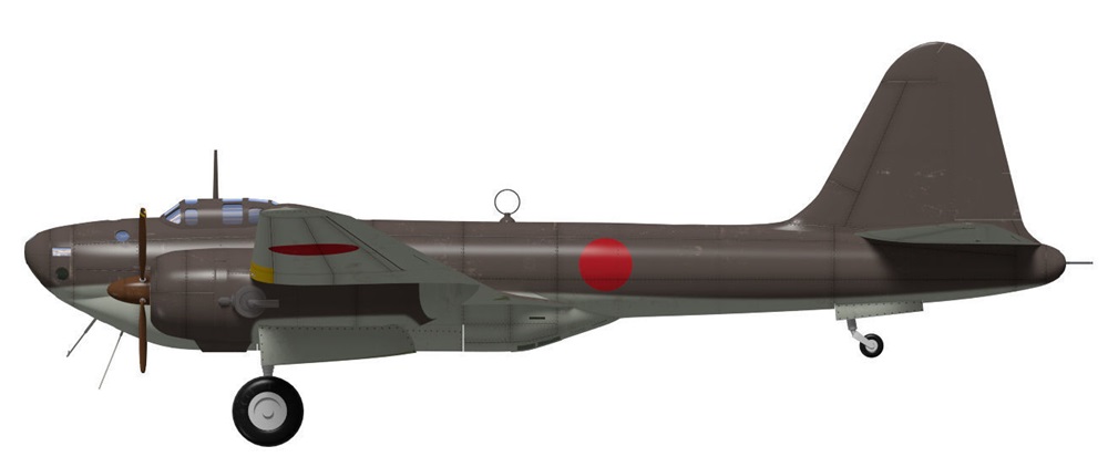 Profil couleur du Tachikawa Ki-74 ‘Patsy’